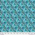 L'Heure Bleue fabric: Tresor, Teal