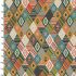 Painted Soul fabric: Folk Diamonds Multi (per 1/4 metre)