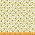 Eliza fabric: Floral Vine Gold/Linen (per 1/4 metre)