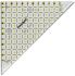 Omnigrid Right Triangle (Up to 6' Sides) (R96) Patchwork Ruler