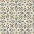 Midnight Meadow fabric: Tile Geo, Cream