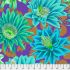 Kaffe Fassett Collective: Cactus Flower Emerald (per 1/4 metre)