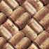 Vineyard Valley fabric: Packed Wine Corks Bordeaux (per 1/4 metre)