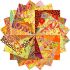 Kaffe Fassett Collective Fabrics Yellows & Browns 10' Patchwork Palette