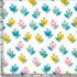 Dashwood Studio Confetti: Small flowers on Cream (per 1/4 metre)