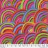 Kaffe Fassett Collective Fabric: Rainbows Red (per 1/4 metre)