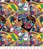 Superheroes Fabric: Superman Comic Stack Toss (per 1/4 metre)