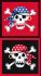 Pirates fabric: Skull & Crossbones Panel