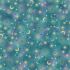 Luna Fabric: Constellation, Teal