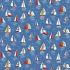 Nautical Fabric: Yachts Ocean (per 1/4 metre)