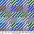 Kaffe Fassett Collective Fabric: Regimental Ties Blue (per 1/4 metre)