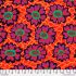 Kaffe Fassett Collective: Flower Net Crimson (per 1/4 metre)