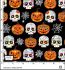 Haunted House fabric: Ghastly Greetings