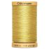 Gutermann Natural Cotton 50 Weight Thread 400m 758 Yellow