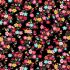 Hikari fabric: Blossom Black (per 1/4 metre)