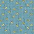 Gail Pan Designs: Chickens Blue (per 1/4 metre)