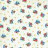 30's Playtime fabric: Bouquet Toss Eggshell (per 1/4 metre)