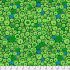 Kaffe Fassett Collective: Button Mosaic Green (per 1/4 metre)