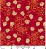 Year of the Dragon fabric: Dragon on Red, Gold Metallic