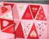 All We Need Is Love 60cm Bunting panel