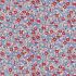 Liberty Carnaby Collection Fabric: Piccadilly Poppy White (per 1/4 metre)