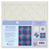 June Tailor London Labyrinth Quilt as You Go PrePrinted Wadding