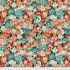 Neddy's Meadow Fabric: Crocuses Mint (per 1/4 metre)