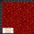 Christmas Star Glitter fabric: Ribbon stars on red