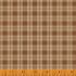 Autumn Plaids Flannels fabric: Stanley Plaid Tan (per 1/4 metre)