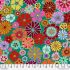 Kaffe Fassett Collective Folk Flower fabric Multi