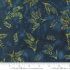 Bonfire Batik fabric: Sprigs Midnight (per 1/4 metre)