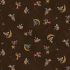 One S1ster Fabrics: Moon & Angels Brown (per 1/4 metre)