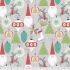 Fa La La Fabric Bells and Baubles Grey (per 1/4 metre)