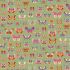 Luxe fabric: Butterflies Green (per 1/4 metre)