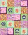 Tula Pink Everglow Fat Quarter Accent Quilt Kit