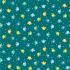 In the Jungle Fabric Ellie Scatter blue (per 1/4 metre)