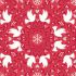 Hygge Glow Fabric: Scandi Dove Red (per 1/4 metre)