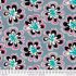 Kaffe Fassett Collective Fabric Funky Flora Grey (per 1/4 metre)