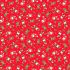 Merry Christmas fabric: Stockings Red (per 1/4 metre)