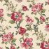 Midnight Meadow fabric: Bold Bloom, Cream