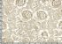 Paris Noir Fabric: Large Floral Taupe (per 1/4 metre)