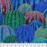 Philip Jacobs Fabric: Watermelons Blue (per 1/4 metre)