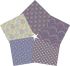 Tilda Sanctuary Fat Quarter Bundle, Eggplant