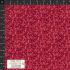 Quilters Coordinates fabric: Sprigs Red (per 1/4 metre)