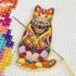 Mandala Cat Needle Minder