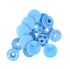 Bohin Finger Snap Buttons 13mm (1/2') Sky Blue Pack of 8