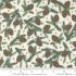 Pinecones and Berries Fabric: Pinecones Winter White (per 1/4 metre)