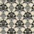 Le Poulet Fabric: Damask Cream (per 1/4 metre)