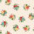 Amelia fabric: Posy Cream (per 1/4 metre)