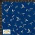 My Seven Seas Fabric: Seagulls Ocean (per 1/4 metre)